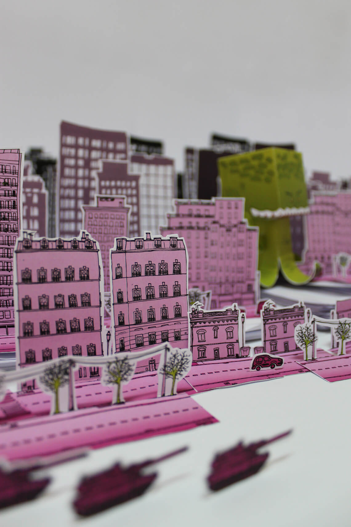 Papertoy frome outer space